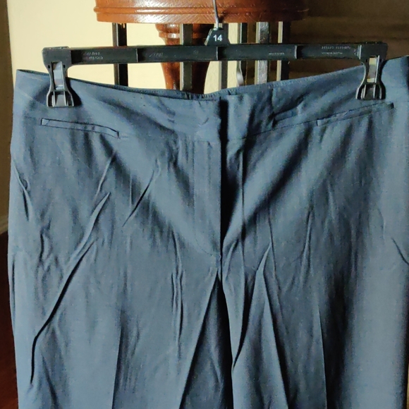 Classiques Entier Navy Flare Leg Suit Pants - Picture 5 of 8